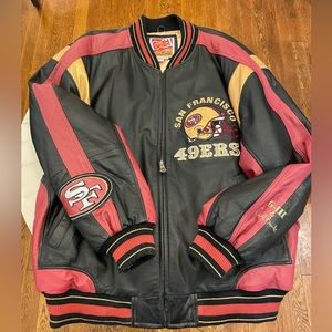 Men’s 49er’s Leather Jacket